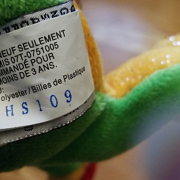 Ganz Webkinz Frog Plush Animal HS109 - Picture 8 of 8